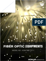 Fiber Optic Equipments