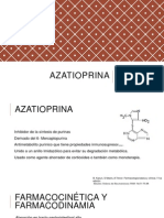 Azatioprina: inhibidor purínico inmunosupresor