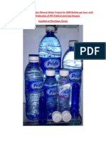 Automatic Mineral Water Project 2011 PDF