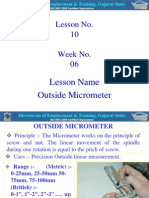 10-Outside Micrometer