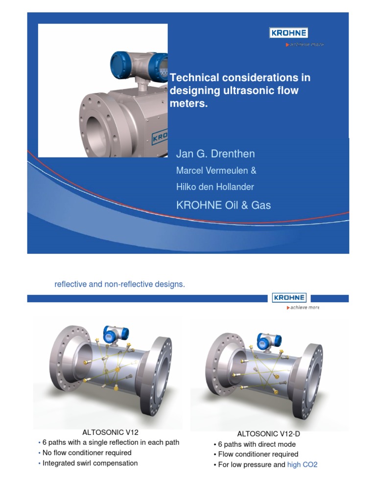 1_Designing Ultrasonic Flow Meters Calibration Nature