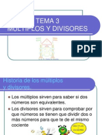 Multiplos Divisores