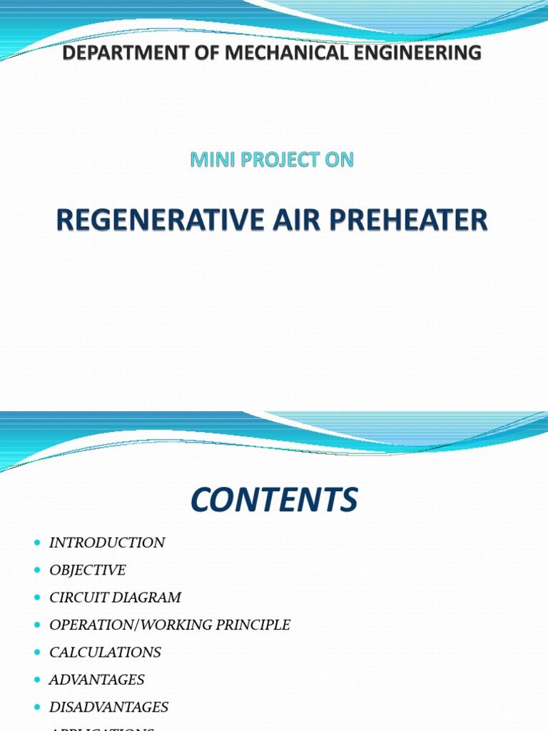 Regenerative Air Preheater | Boiler | Environmental Technology