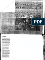 Acerca de La Arquitectura y El Proceso de Diseño - Inés Claux Carriquiry (1999)