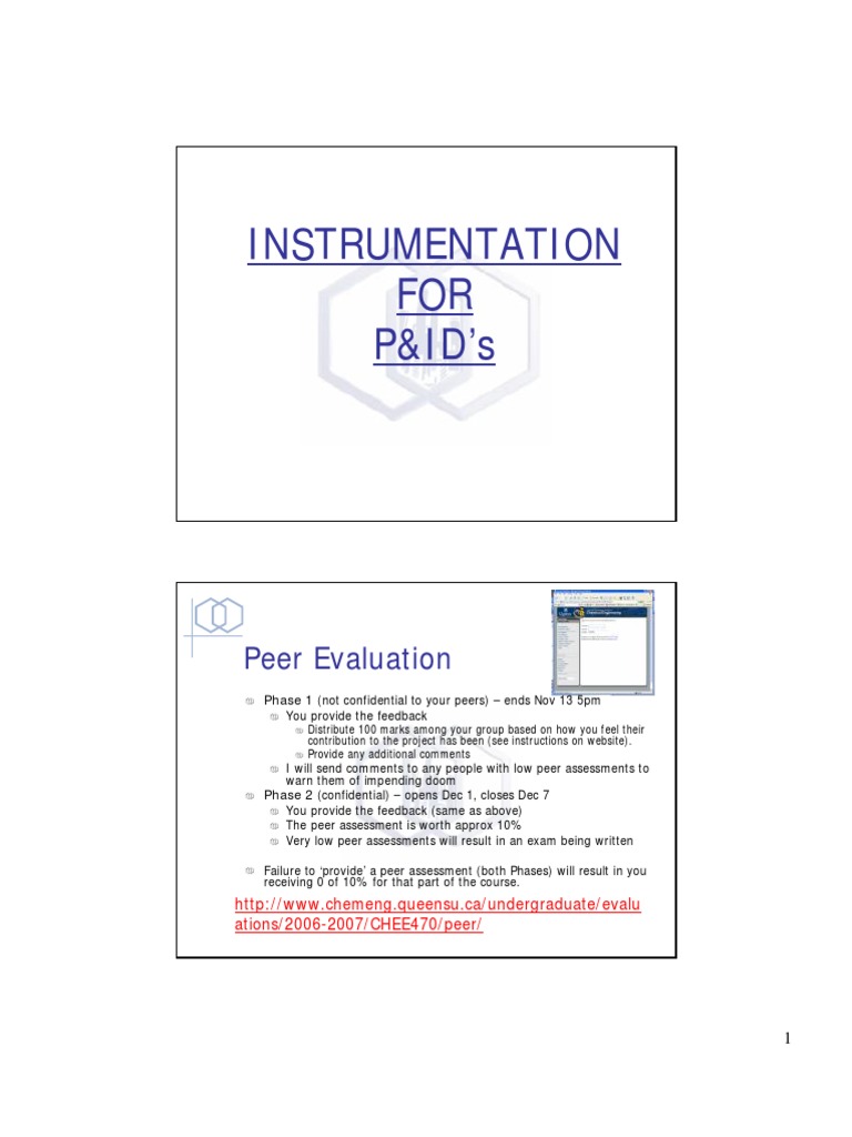 P&ID Instrumentation and Control Systems | PDF | Instrumentation | Pressure