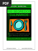 500 Segredos Culinários