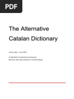 Catalan English With Notes For English Speakers Verb - 