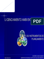 LICENCIAMENTO AMBIENTAL e Os Instrumentos de Planejamento PARA ABES 11-3-2008 PDF