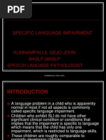 Download Specific Language Impairment by KUNNAMPALLIL GEJO JOHN SN174722052 doc pdf