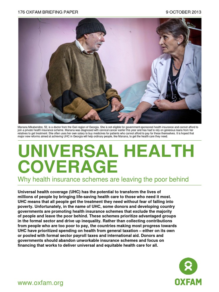 Universal Health Coverage: Why Health Insurance Schemes Are Leaving The ...