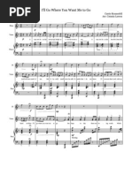 I'll Go Where You Want Me to Go, Arrangement