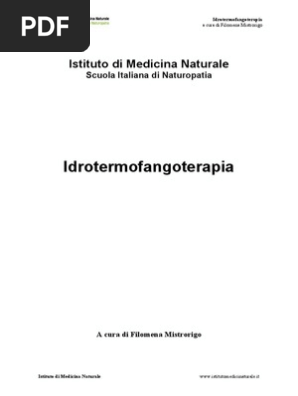 Dispensa Di Idrotermofangoterapia