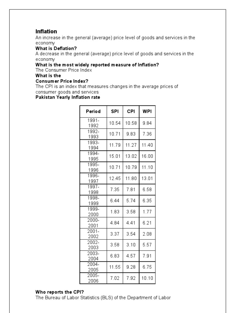 Inflation Insights for Economists | PDF | Real Versus Nominal Value ...