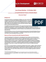 Measuring Development Finance - A Situation Report