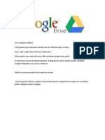 Manual de Google Drive