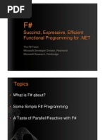 Download F  Succinct Expressive Efficient Functional Programming for NET by Best Tech Videos SN17474368 doc pdf