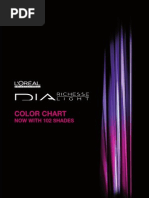 DIA Demi-Permanent Color Chart - 102 Shades