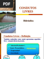 Aula Canais e Regimes (CONDUTOS LIVRES)