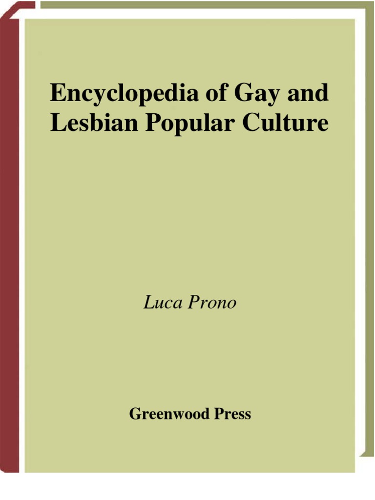 Gender Studies - Encyclopedia of Gay and Lesbian Popular Culture