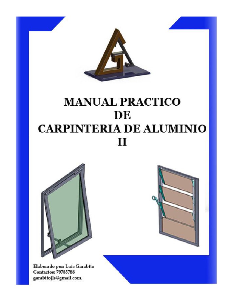 Texto Carpinteria Aluminio II | PDF | Perforar | Aluminio