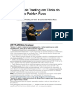 Técnicas de Trading em Ténis de Patrick Ross