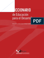 Diccionario de Educacion Para El Desarrollo