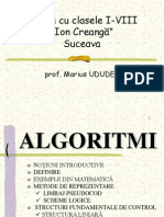 Algoritmi - Site Scheme Logice