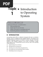  Introduction to Operating System