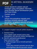 Download Menulis Artikel Akademik by Fransiskus Anjar SN174762991 doc pdf