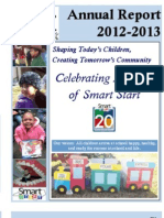 Alamance Partnership For Children's Annual Report 2012-13