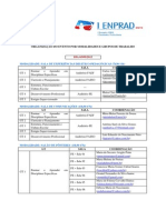 18 ORGANIZAÇÃO DO EVENTO POR MODALIDADE E GRUPOS DE TRABALHO