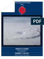 Ashley D. Evans: Annual Tropical Cyclone Report 2012