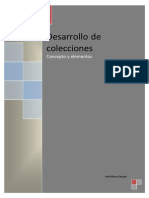 Desarrollo de Colecciones: Concepto y Adquisición