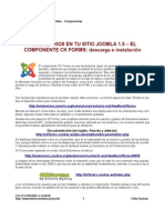 09 Formularios Con CK Forms en Joomla 15 - Descarga e Instalacion