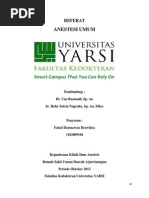 Download REFERAT Anestesi Umum by Dhita Kemala Ratu SN174782458 doc pdf