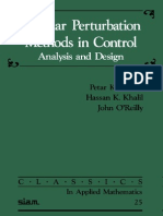 73078151 Singular Perturbation Methods in Control Analysis and Design Classics in Applied Mathematics