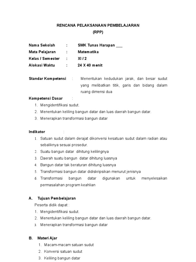 Rpp Dimensi