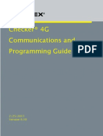  Guide de  Communications et Programmation du Checker 4G