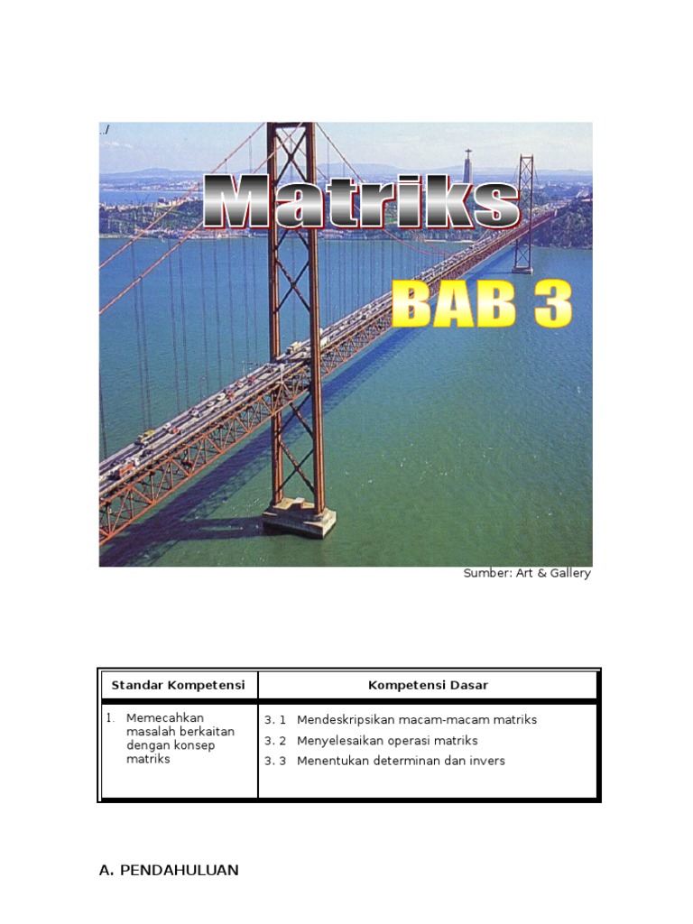 3 Matriks Ok | PDF