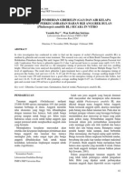Download Pengaruh Pemberian Giberelin Ga3 Dan Air Kelapa Terhadap Perkecambahan Bahan Biji Anggrek Bulan Secara in Vitro by nurrohmatin SN174802687 doc pdf