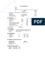 Data Umum Desa (Baru)