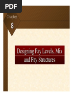 designing pay levels mix and pay structures