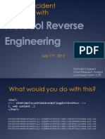 Protocol Reverse Engineering: July 17, 2012