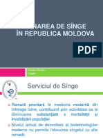 3 . Donarea de sînge în Republica Moldova 1