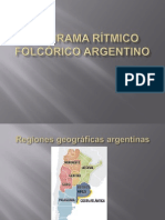 Panorama Rítmico Folcórico Argentino