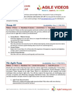 Module List: Scrum 101