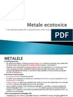 Prezentare Metale Curs Ecotox