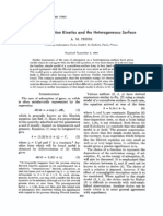 (PEERS, A.M, 1965) Elovich Adsorption Kinetics and The Heterogeneous Surface