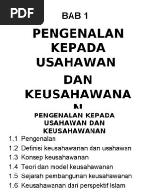 Usahawan Pdf