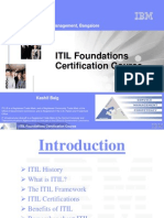 ITIL Foundations Certification Course